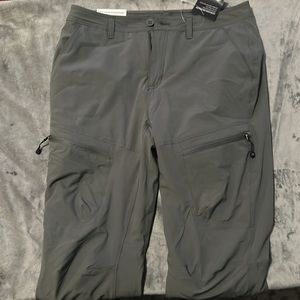 Eddie Bauer Women's Polar 2.0 Fleece Lined Pants Size 6 waist 15.5 in. Inseam 31